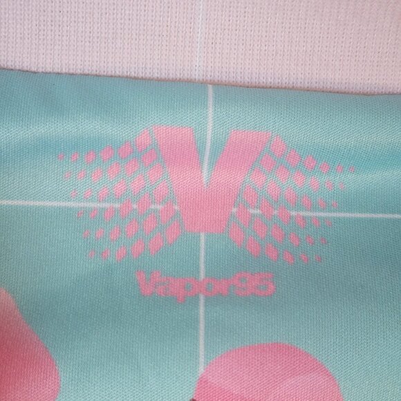 Vapor95 All-Over-Print Floral Cherry Blossoms Bomber Jacket Size 2XL Full Zip - Picture 4 of 9